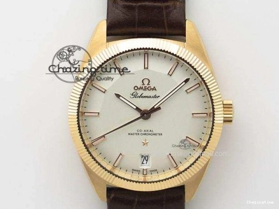 0303 Constellation 39mm YG ASWF 1:1 Best Edition White Dial on YG Bracelet A Casual 7780